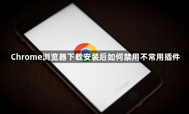 Chrome浏览器下载安装后如何禁用不常用插件1