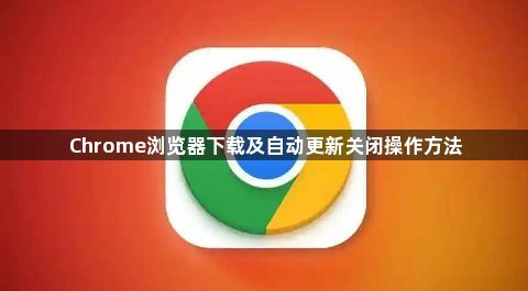 Chrome浏览器下载及自动更新关闭操作方法1