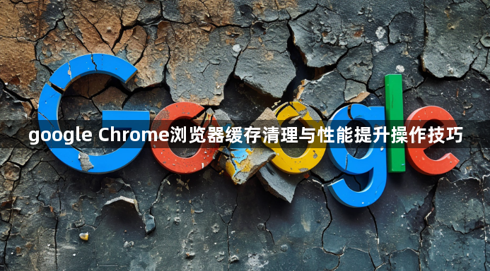 google Chrome浏览器缓存清理与性能提升操作技巧1