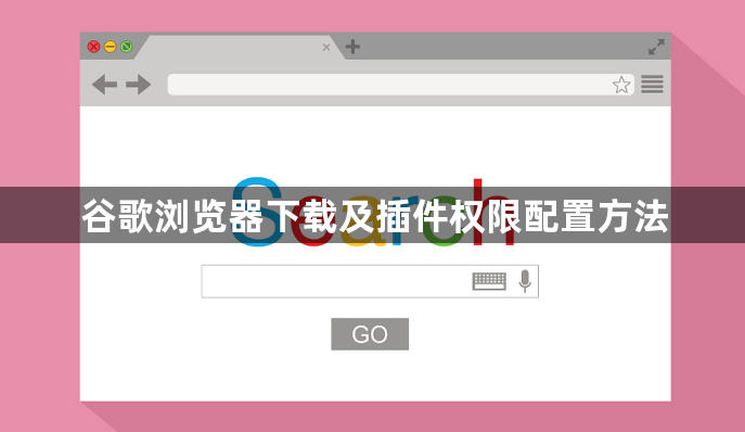 谷歌浏览器下载及插件权限配置方法1