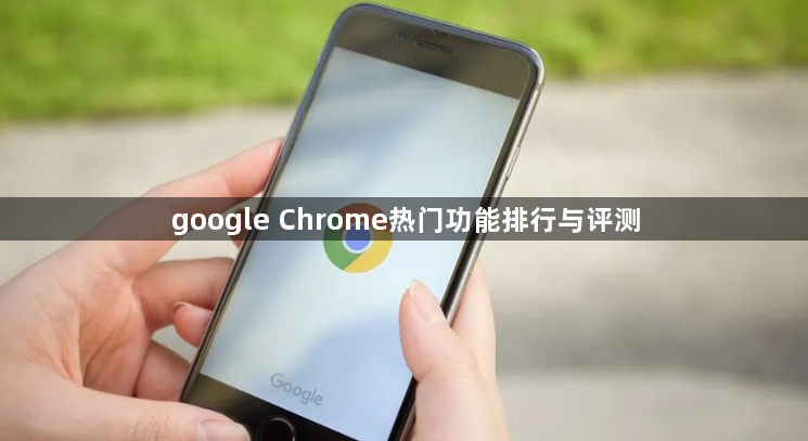 google Chrome热门功能排行与评测1