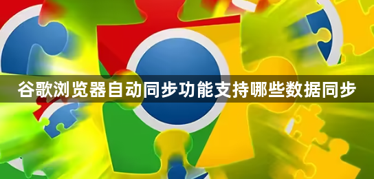 谷歌浏览器自动同步功能支持哪些数据同步1
