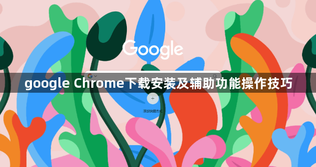 google Chrome下载安装及辅助功能操作技巧1