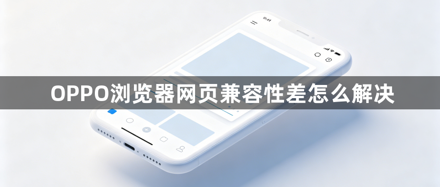 OPPO浏览器网页兼容性差怎么解决1