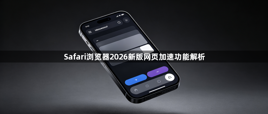 Safari浏览器2026新版网页加速功能解析1