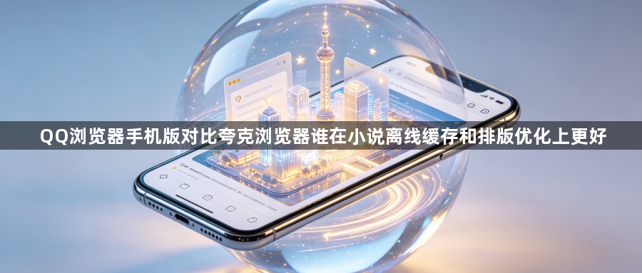 QQ浏览器手机版对比夸克浏览器谁在小说离线缓存和排版优化上更好1