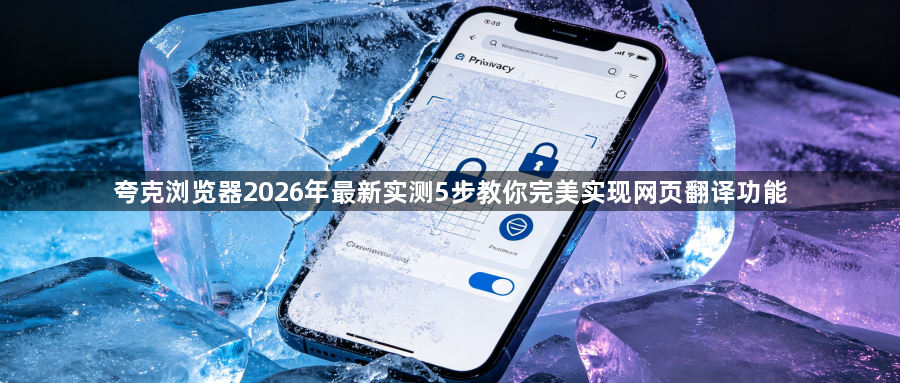 夸克浏览器2026年最新实测5步教你完美实现网页翻译功能1