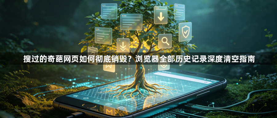 搜过的奇葩网页如何彻底销毁？浏览器全部历史记录深度清空指南1