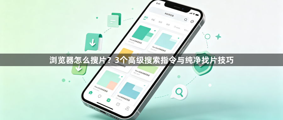 浏览器怎么搜片？3个高级搜索指令与纯净找片技巧1