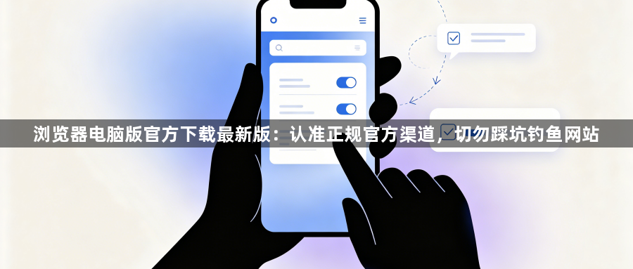 浏览器电脑版官方下载最新版:认准正规官方渠道,切勿踩坑钓鱼网站1