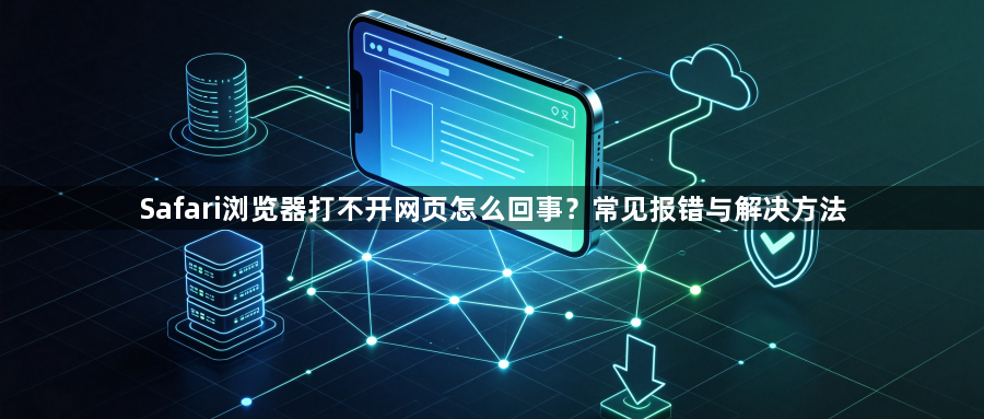 Safari浏览器打不开网页怎么回事?常见报错与解决方法1