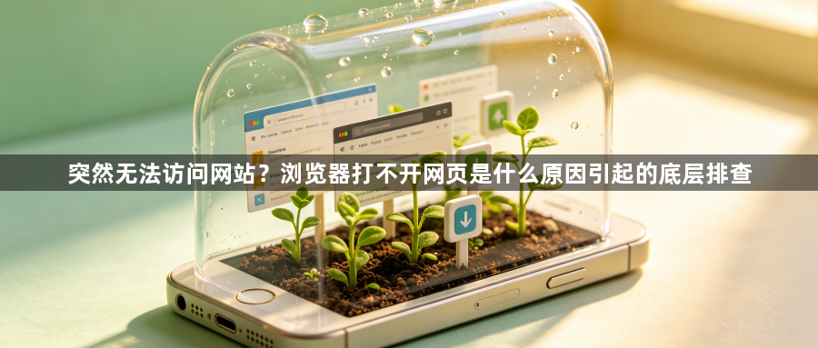 突然无法访问网站?浏览器打不开网页是什么原因引起的底层排查1