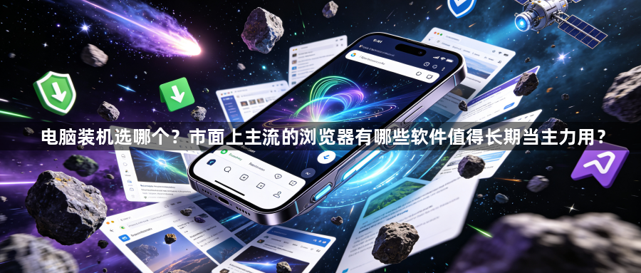 电脑装机选哪个?市面上主流的浏览器有哪些软件值得长期当主力用?1