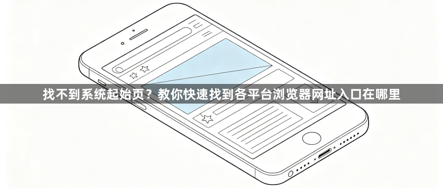 找不到系统起始页?教你快速找到各平台浏览器网址入口在哪里1
