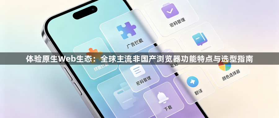 体验原生Web生态：全球主流非国产浏览器功能特点与选型指南1