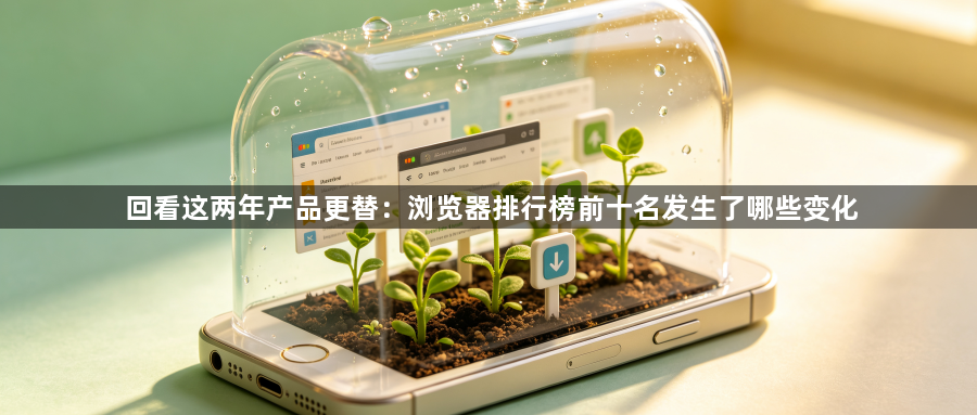 回看这两年产品更替：浏览器排行榜前十名发生了哪些变化1