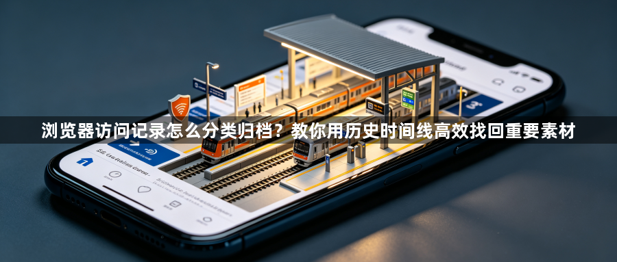 浏览器访问记录怎么分类归档?教你用历史时间线高效找回重要素材1