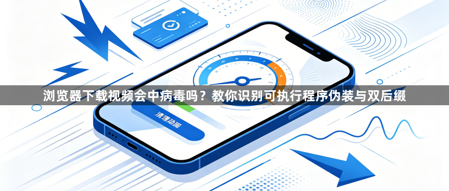 浏览器下载视频会中病毒吗？教你识别可执行程序伪装与双后缀1