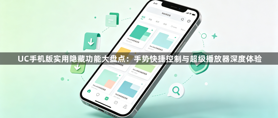 UC手机版实用隐藏功能大盘点：手势快捷控制与超级播放器深度体验1