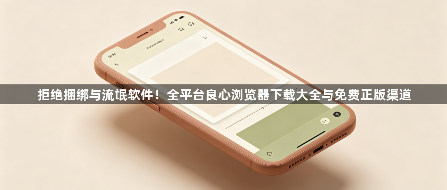 拒绝捆绑与流氓软件!全平台良心浏览器下载大全与免费正版渠道1