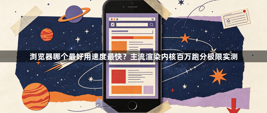 浏览器哪个最好用速度最快?主流渲染内核百万跑分极限实测1